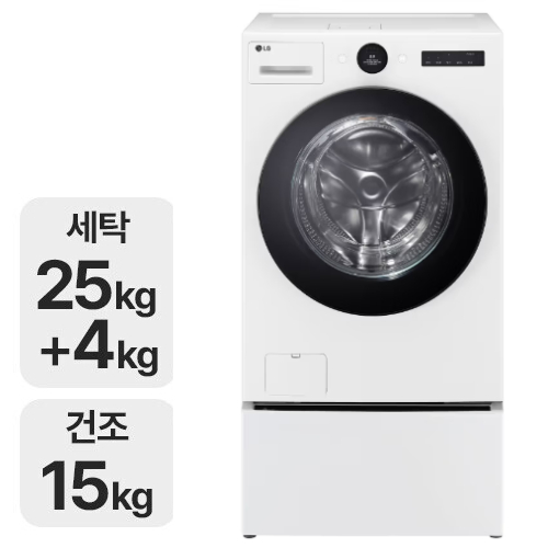 LG전자 트롬 오브제컬렉션 워시콤보 FH25WA (+미니워시, FH25WAX)_이미지
