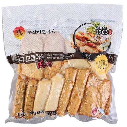 미도식품 고급모듬어묵 13종 더블팩 1kg