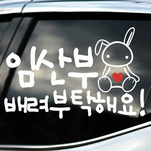 카티커 NEW160 임산부 배려부탁해요 스티커_이미지