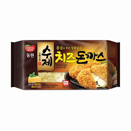 동원F&B 수제 치즈돈까스 480g이미지입니다. 누르면 해당 게시물로 새창이동합니다.
