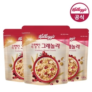 켈로그 크랜베리 아몬드 그래놀라 1.2kg