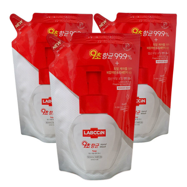 랩신 V3 토탈 포밍 핸드워시 리필 200ml (3개)_이미지