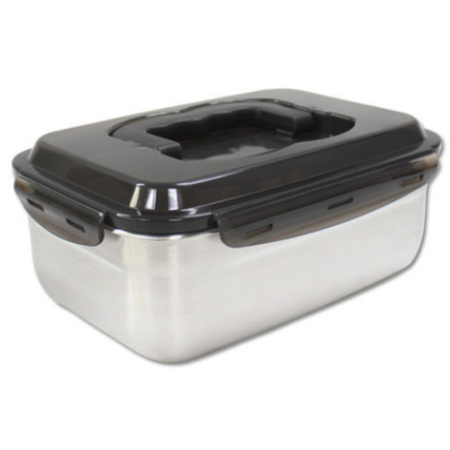 키친아트 다담채 핸디형 스텐 김치통 1호 2.45L (1개)