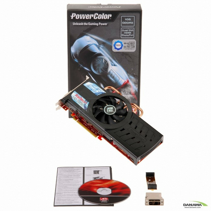 PowerColor 라데온 HD 5850 군계일학 O.C HDMI D5 1GB_이미지