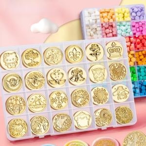 산리오 실링왁스 스타터 세트 다꾸 인장 스탬프 생일 어린이날 선물_이미지