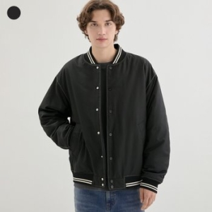 게스 탑스티치 패딩 봄버 MP3W9880