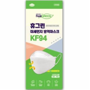 마스크로 휴그린 미세먼지 방역마스크 KF94 대형 (100매)