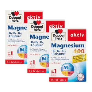 도펠헤르츠 마그네슘400 30정 (3개)