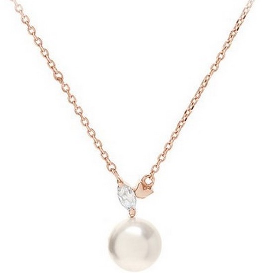 티르리르 뉴 모던펄 실버목걸이 TNSSVP08339S-NEW