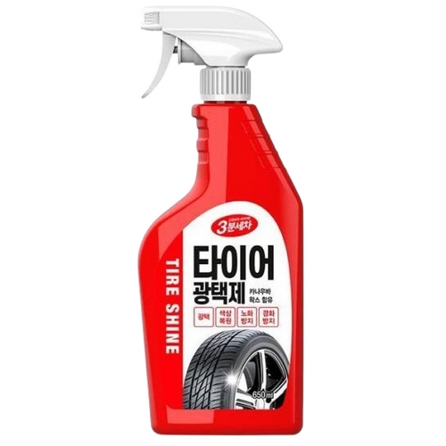 카렉스 3분세차 타이어 광택제 650ml (1개)