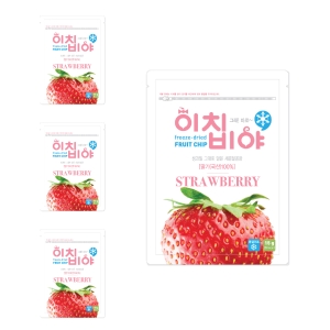 다미산업 이치비야 과일칩 딸기 15g (4개)_이미지