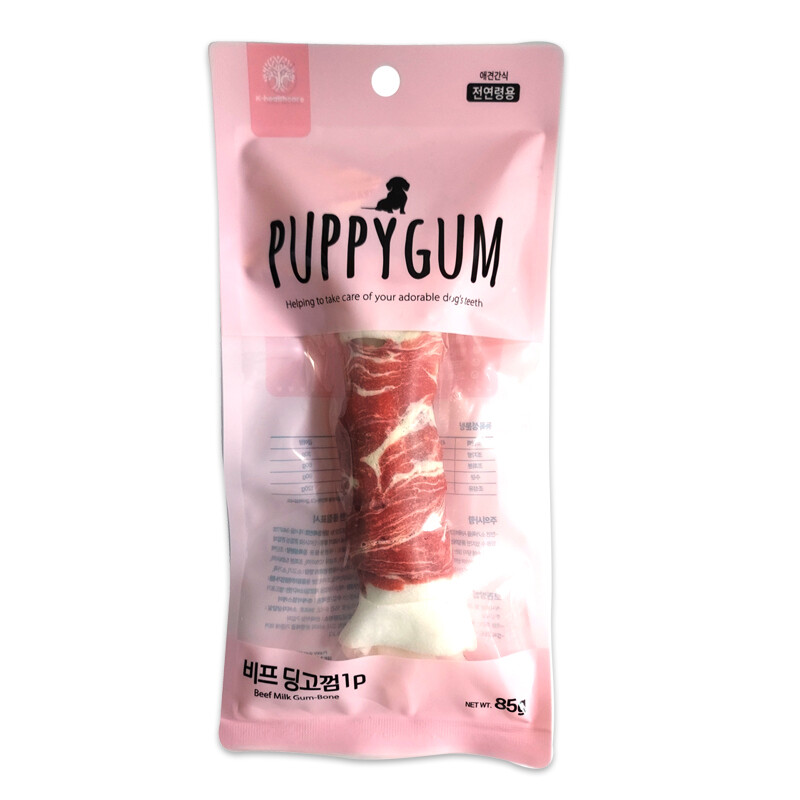퍼피껌 비프 딩고껌 85g