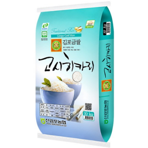 신김포농협 2026 햅쌀 김포금쌀 고시히카리 10kg
