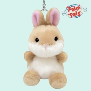 오로라월드 팜팔스 키링 베이지 토끼 인형 (13cm)