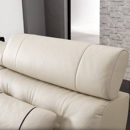 자코모 럭스 카우치형 무빙헤드레스트 천연가죽 소파 4인용_이미지