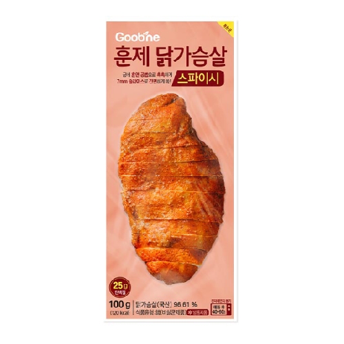 스파이시 훈제 닭가슴살 슬라이스 100g