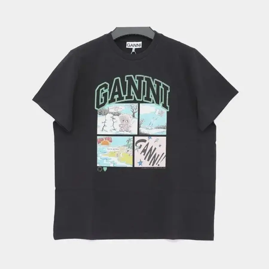 가니 베어 코믹 테디 반팔 티셔츠 150926487_이미지