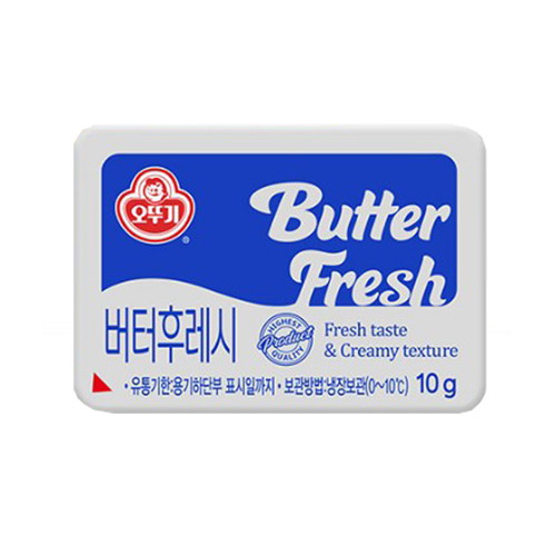 오뚜기 버터후레시 10g이미지입니다. 누르면 해당 게시물로 새창이동합니다.
