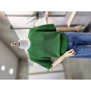 에이비에프지 ABFZ3컬러넥라운드 도트 와플니트 ABZ5ZW32_이미지