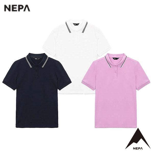 네파 친환경 반팔 폴로 카라 티셔츠 7K45243_이미지