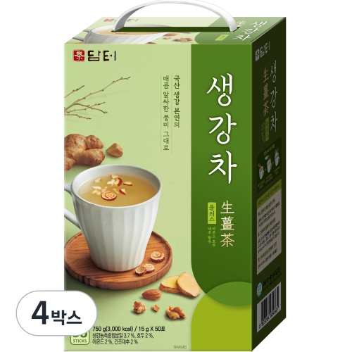 담터 생강차 플러스 50개입 (4개)_이미지