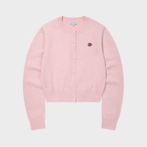 비케이브 와키윌리 WACKY WILLY 우먼스 릴리와펜 라운드넥 가디건 핑크 WA2601CD51PI 114622
