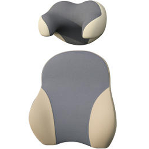 카템  허그미 차량용 목쿠션 + 등쿠션 2세트