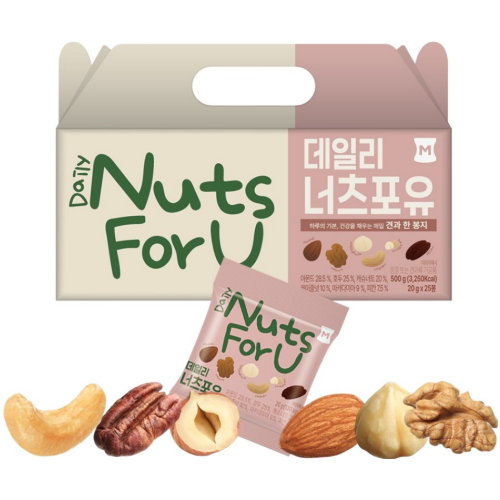 머거본 데일리 너츠포유 20g