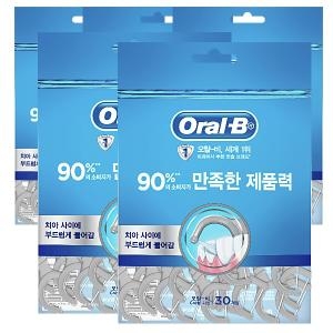 브라운 오랄비 C자형 치실 30개입 (5개)