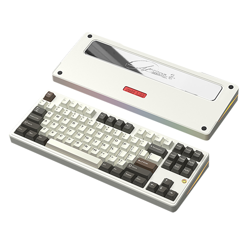 PMO AURORA 80 유무선 기계식 화이트 (청죽축)