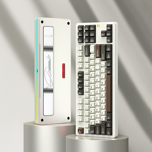 PMO AURORA 80 유무선 기계식 화이트 (청죽축)_이미지