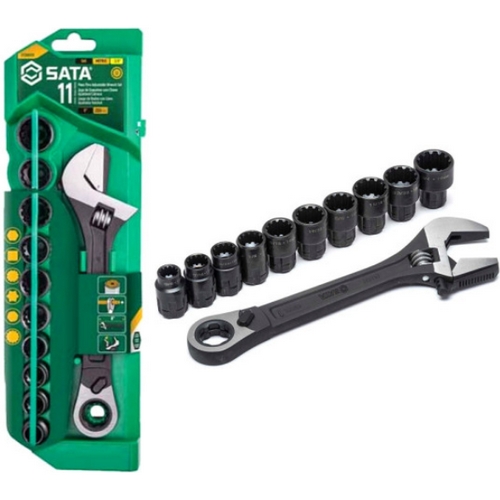 사타 3in1 블랙 멀티 몽키스패너 소켓 세트 ST09000 (11pcs)이미지입니다. 누르면 해당 게시물로 새창이동합니다.