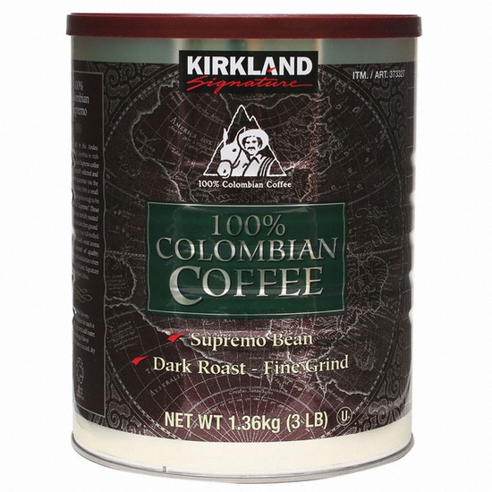 코스트코 커클랜드 콜롬비안 수프리모 그라운드 1.36kg (1개)_이미지