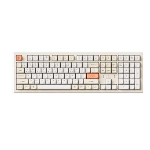 Keychron K10 PRO MAX 유무선 기계식 레트로 파스텔 (라이트 저소음 바나나축)_이미지