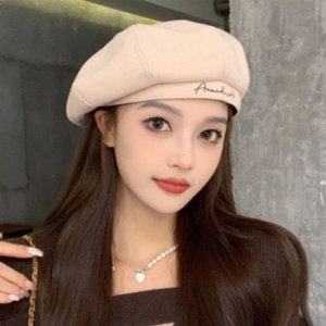  라일리 Rly 영문포인트 알바모자 화가모자 바리스타 카페 베레모 12758512