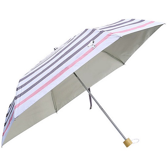송월우산 스누피 3단 스트라이프 우양산 (1개)_이미지