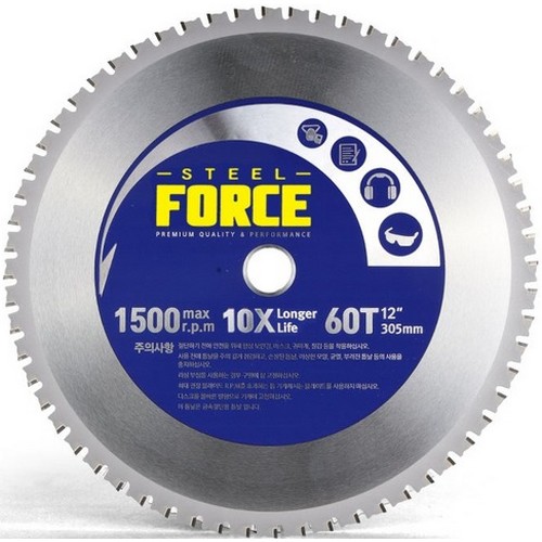스틸포스  12인치 금속용 원형톱날 TH-SC305SB
