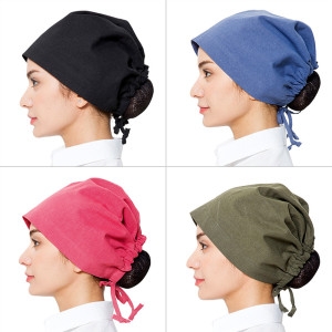 사계절 린넨 두건 / 김수미 두건 / 주방모자 조리캡 / 식당모자 CAP 부드러운 촉감