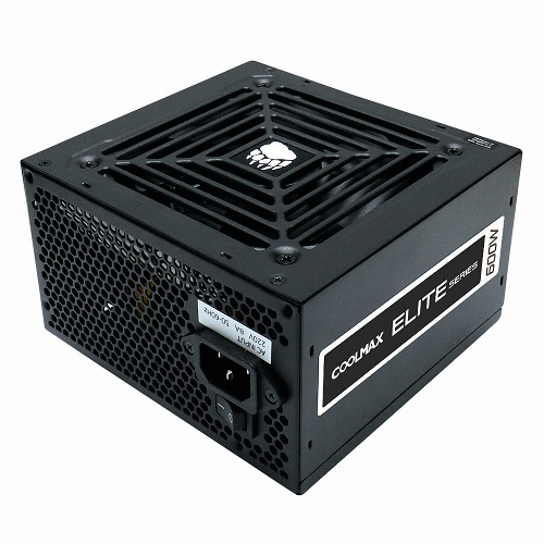 COOLMAX ELITE 600W +12V Single Rail 84+