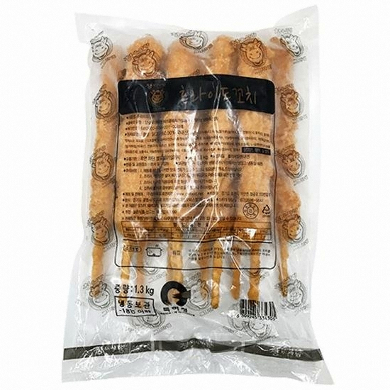 청우 후라이드꼬치1.3kg 130gx10개입 타임스퀘어 (1개)_이미지