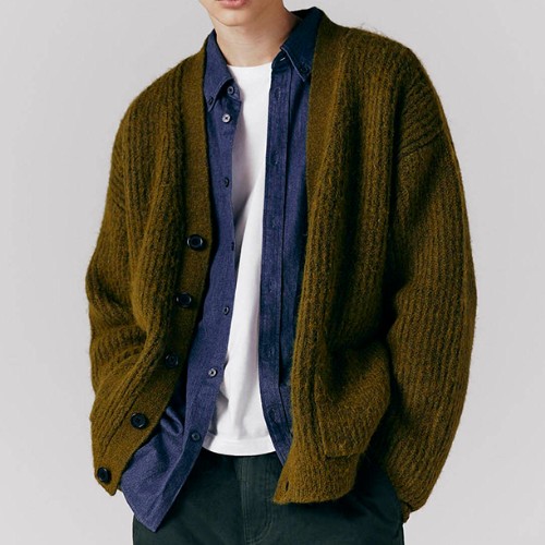 지오다노 스티치 V넥 가디건 01053915