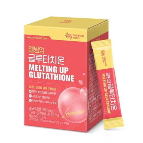 대상웰라이프 멜팅업 글루타치온 파우더 3.5g 30포