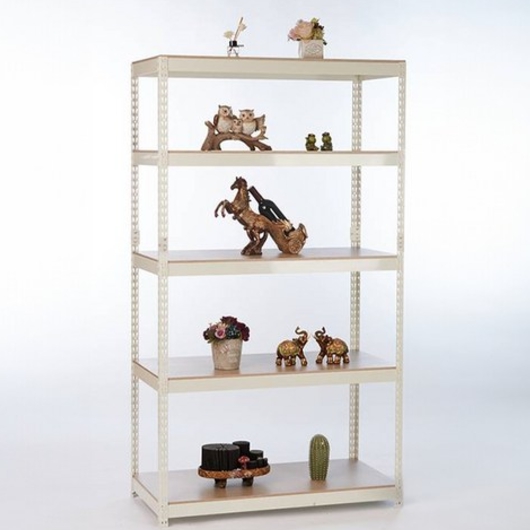 피피랙 피피랙플러스 5단 무볼트 무소음 조립식 앵글선반 400x400 (210cm(높이))_이미지