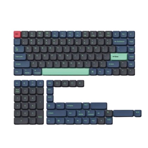 Keychron �����ȭ �ο� �������� PBT Ǯ��Ʈ 133Pcs