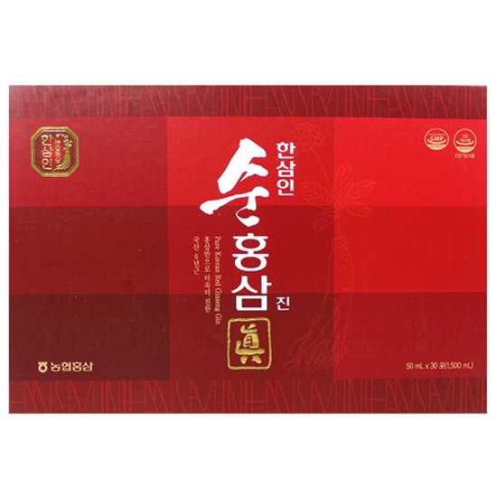 농협홍삼 한삼인 순홍삼진 50ml 30포 (5개)
