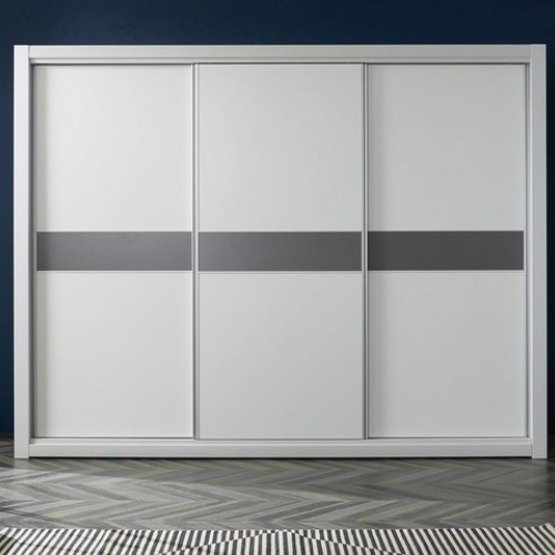 보넬가구 메종 그레이 연결 9자 슬라이딩 옷장 2555_이미지