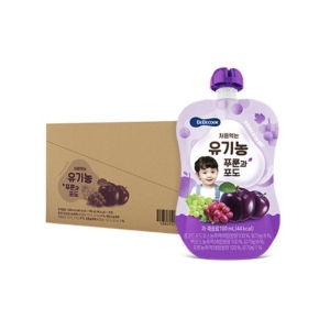 처음먹는 유기농 푸룬과 포도 100ml
