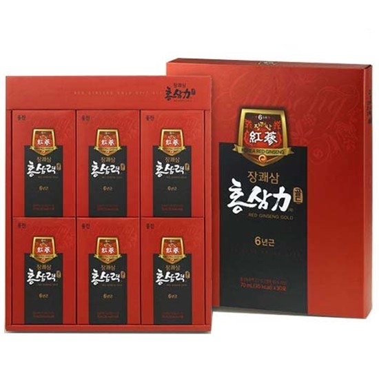 웅진  장쾌삼 홍삼력 골드 70ml 30포 (1개)
