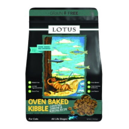  로투스 캣 오븐 베이크 그레인프리 정어리와 청어 2.2kg [1개]