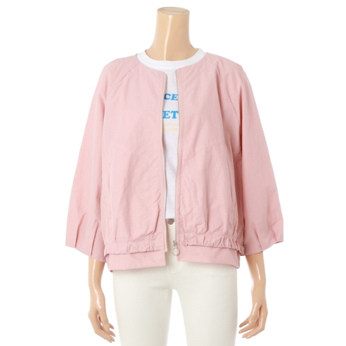 에이비에프지 라운드넥 써머7부점퍼 APX5HU03G_이미지